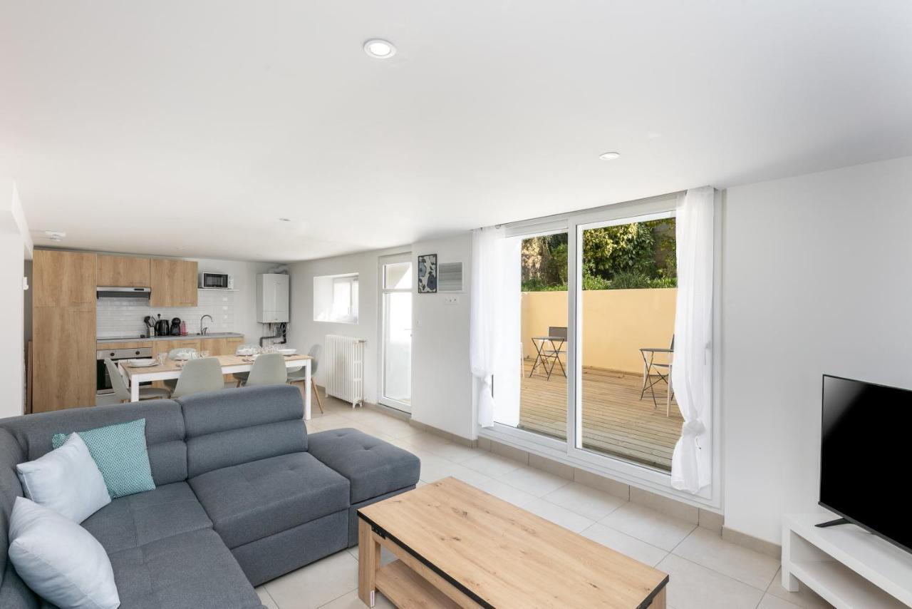 Le Belem: Spacious Room with Shared Living and Terrace Brest Exterior photo
