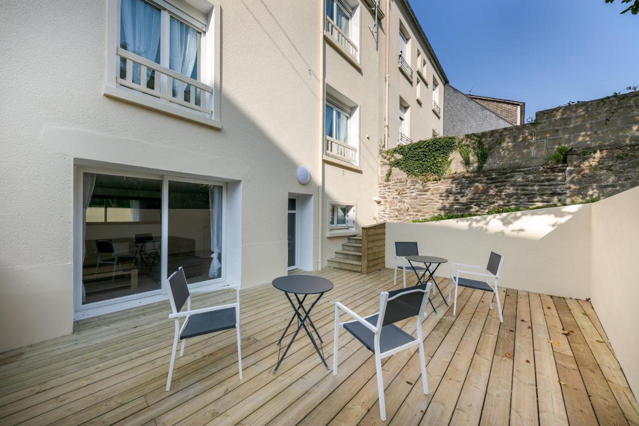 Le Belem: Spacious Room with Shared Living and Terrace Brest Exterior photo